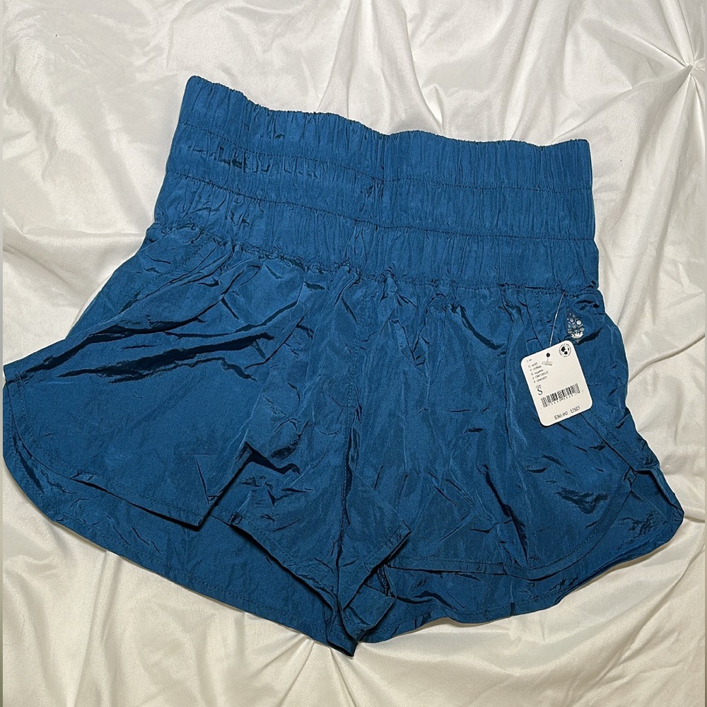FREE PEOPLE MOVEMENT the way home shorts in sapphire (color out of stock)